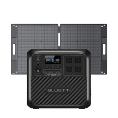 BLUETTI AC180 Solar Portable Power Station 1152Wh + 100W Foldable Solar Panel