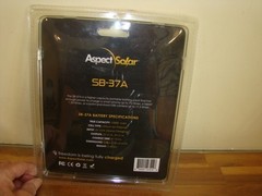 Aspect Solar’s DUO-Flex2 Solar Charger + SB-37A Battery Pack BRAND NEW