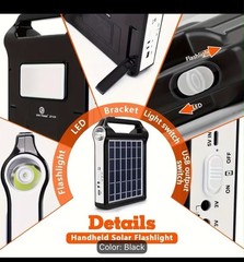Portable Solar Panel Power Storage Generator System With USB Charger 5V Energy