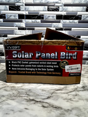 MAPORCH 6” X 120FT Solar Mesh Screen For Bird Proofing Solar Panels, Bird Guard