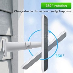 Solar Panel for Outdoor Security Camera Battery 10W USB C Type-C Waterproof