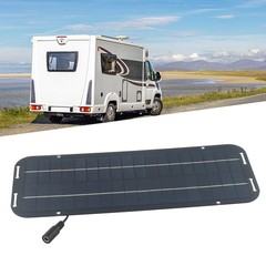 60W Solar Panel 12V Olt Trickle Battery Charger For Caravan Car Van Boat Kit