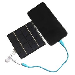 1.2W Portable Solar Panel Charger For Phone Eco-Friendly Travel Recommended