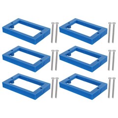 6pcs Electrical Box Extenders: Single Gang Box Extender with Screws – Wall