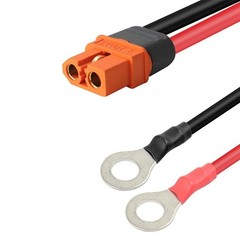 12AWG XT60i Female to O Connector for RC Battery Solar Portable Station4253