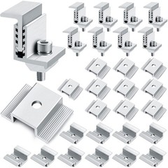 1.06-inch Aluminum Solar Panel Bracket with Mounting Brackets