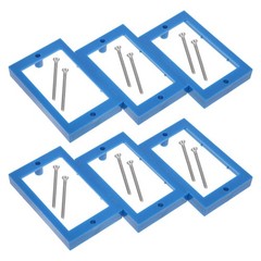 6pcs Electrical Box Extender for Switches, Single Gang Wall Socket Extension