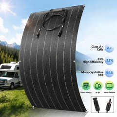 200W Flexible Solar Panel Mono Panel for Outdoor Camping RV Off-Grid System
