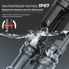 Lightweight Solar Branch Connectors 3.52 Ounces for Efficient Installation
