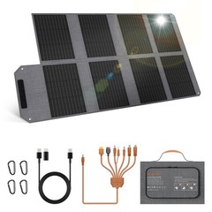 80W Solar Panel Foldable solar usb charger for BLUETTI Elite 30 V2 Backup Power