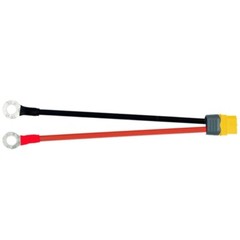 XT60 To O Rings Terminal Cable 12AWG For DIY Electronics Tined Copper Wire