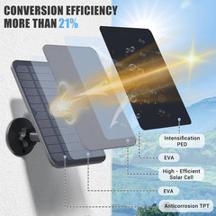 Solar Panel for Blink 3Rd Gen Camera, Solar Panel Compatible with Blink Outdoor