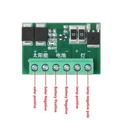 DC 6-45V Solar Street Light Control Circuit Board LED Auto Solar Light Drive