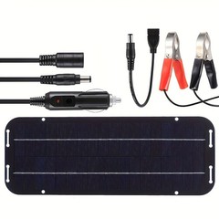 40W Solar Panel Kit 12V Trickle Charger Battery Charger Maintainer Boat RV Car
