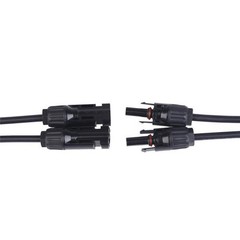 Solar Panel Y Branch Cable Connection Waterproof Adapter Connector Extension CC