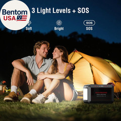 Portable Power Station 300W 237Wh Camping Solar Generator Backup Lithium Batter