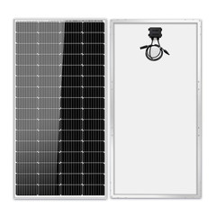 200 Watt Solar Panel, Monocrystalline Solar Panels for 12V/24V/48V System, High