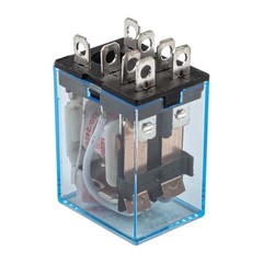LY2NJ DIN Rail Small Electromagnetic Relay AC24V Power Relay Coil Power Relay