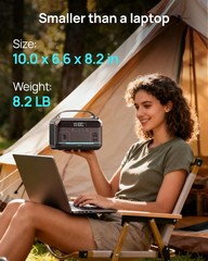 Portable Power Station 600W Surge 288Wh LiFeP04 Solar Generator