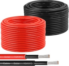 Solar Panel Wire 10 AWG6mm² 200Ft Outdoor Marine RV Car Boat Multi-Purpose