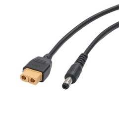 DC5521 5525 Male to XT60 Female Conversion Cable 27cm 11.8in for Reliabled Power