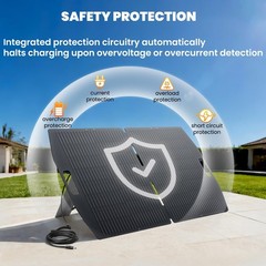 ETFE Foldable 100W Solar Panel Camping Charger