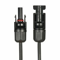10 AWG Solar Panel Extension Cable PV Wire Solar Connectors Pair Black Red 6mm²