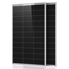 ECOWORTHY 200 watt Solar Panel NType, 2PCS 100 Watt 18V Monocrystalline