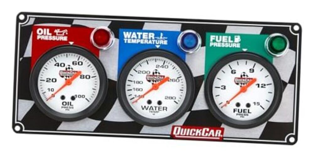 QuickCar Racing Products 61-6012 Gauge Panel Kit