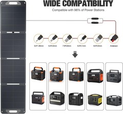 120W Foldable Solar Panel 5.7lbs IP65