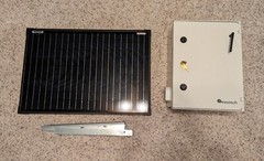 Bevotech SAHO: Stand-Alone Hotspot Outdoor Enclosure Solar Panel & Battery