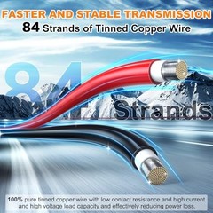 Oududianzi 100FT Solar Panel Wire 10AWG Tinned Copper PV Cable