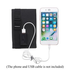 100W Portable Solar Panel Foldable Power Bank for Camping Hiking Phone Charger