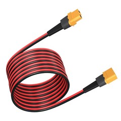 Heavy Duty 10AWG XT60 Extension Cable Wire for RC Lipo Solar Battery