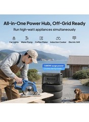 BLUETTI Apex 300+B300K 5529.6Wh Portable Power Station Generator for Home Backup