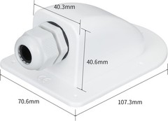 Weatherproof ABS Solar Cable Entry Gland Compatible With RV Boats Yachts Roof…
