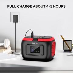 Portable Power Station 97.68Wh Solar Generator | Lithium Battery, 110V AC, USB Q
