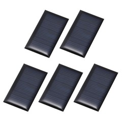 5Pcs Mini Solar Panels 5V 0.15W 30mA for Photovoltaics, Power Cells