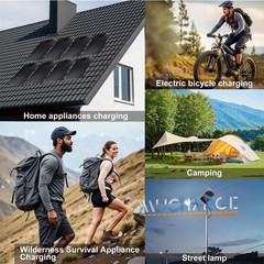 200/400W Flexible Solar Panel Kits Monocrystalline 12V 24V for RV Camping Boat