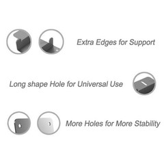 Solar Panel Mounting Z Bracket – Set of 4 for RV Boat Off Gird Installation