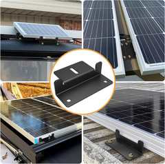 32 PCS Solar Panel Mounting Z Brackets,Solar Panel Mounting Brackets for RV | Li