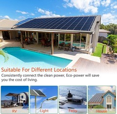 High-Performance 5FT Solar Adaptor Cables with Copper Wiring – Male/Female Set