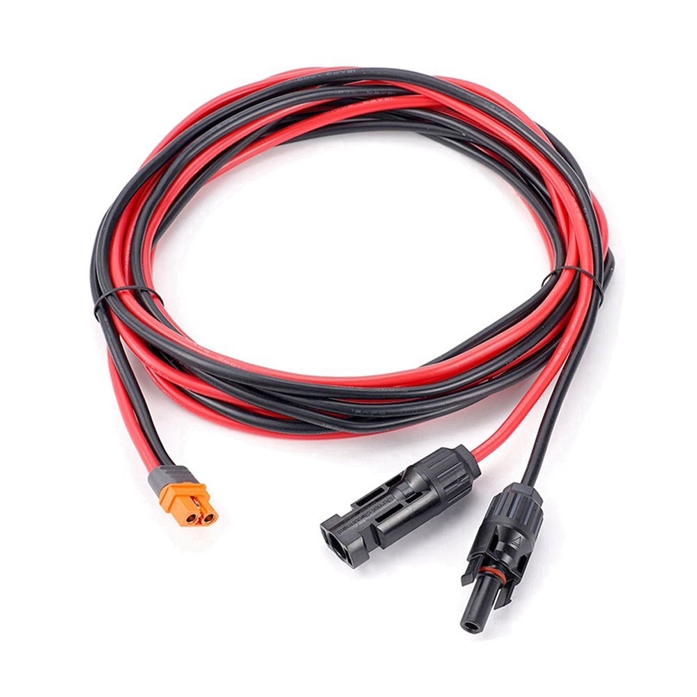 Solar Cable XT60I-F Adapter 12AWG Cable Connector Extension Wire for Solar2967