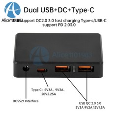 Solar Controller Solar Panel Voltage Regulator QC PD Fast Charging Solar Charger