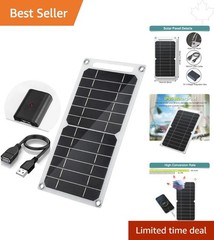 Durable Mini 5V 6W Solar Panel with Waterproof Design – Perfect for Emergencies