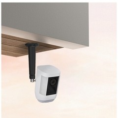 Wall Mountable ABS Plastic Solar Panel Bracket 17×5.6cm for Outdoor Use