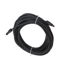Red + Black Solar Panel Wire Weatherproof Cable 20M 4mm² With M4 Connector