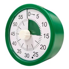 Manual Kitchen and Study Timer with Visible Count Down Display, LED Flashing