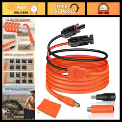 Solar Panel Adapter 6FT MC-4 to DC 8mm Extension Cable for Solar Generators – Or