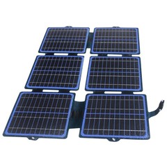 30W 12V/5V ETFE Monocrystalline Solar Panel Charging Device Mobile Power